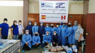 Loreto: Bomberos Unidos Sin Fronteras entrega material sanitario para Vicariato Apostólico de Iquitos