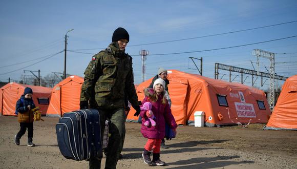 Según la Fiscalía de Kiev, 97 niños han muerto en poco más de dos semanas de guerra y más de 100 han resultado heridos. (Luisa GOULIAMAKI / AFP).