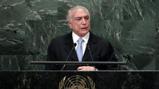 Michel Temer aseguró que juicio político de Dilma Rousseff fue "completamente legal"