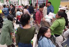 Fiscal del Cusco llama ‘idiotas’ a ciudadanos que compran desmedidamente | FOTOS