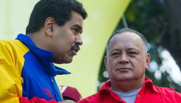 Nicolás Maduro y Diosdado Cabello, presidente de la Constituyente en Venezuela. | Foto: EFE / Archivo