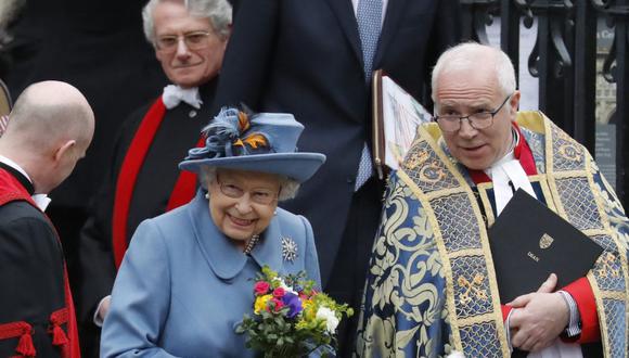 El 09 de marzo de 2020 fue la última vez que la reina Isabel II participó del servicio religioso conmemorativo por el Día de la Commonwealth. (Foto: Tolga AKMEN / AFP)