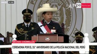 Presidente Castillo rechaza agresión a policías: “Nadie puede ni siquiera pensar en faltarles el respeto”