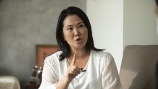 Keiko Fujimori: “Cuando escucho al señor Yonhy Lescano me hace recordar al señor Alejandro Toledo”