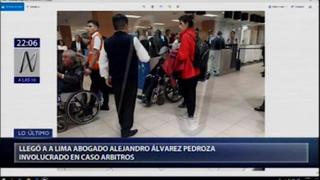 Caso Odebrecht: Alejandro Álvarez Pedroza regresó al Perú tras ser impedido de ingresar a EE.UU.