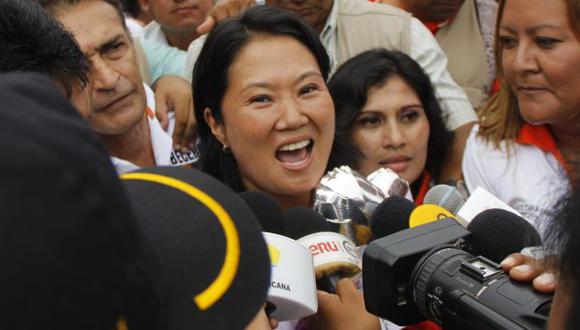 Saca las garras. Keiko Fujimori defendió actitud de secretario general de Fuerza Popular, Joaquín Ramírez. (USI)