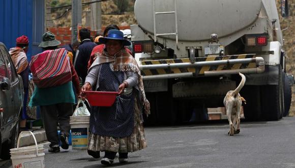 Bolivia: ¿Cómo vive la gente en La Paz tras más de un mes viviendo sin agua? (AFP)