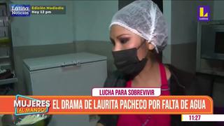 Laurita Pacheco preocupada por el corte de agua en SJL: “Espero que esto pase pronto”