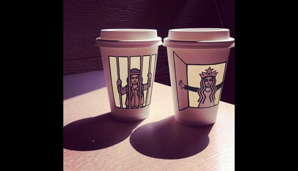 La sirena de Starbucks vive nuevas aventuras gracias al artista  Soo Min Kim. (Fseo.co.kr/Facebook Soo Min Kim)