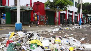Calles del Callao llenas de basura pese a que se levantó huelga de trabajadores de limpieza