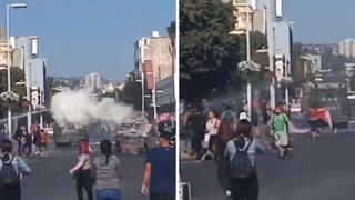 Chile: Manifestantes y carabineros progatonizan enfrentamientos cerca a la Quinta Vergara [VIDEO]