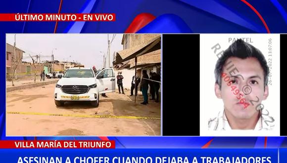 Delincuentes matan a conductor por resistirse al robo de su camioneta en Villa María del Triunfo. (Foto: 24 Horas)