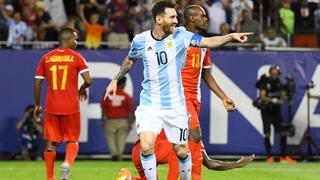 Argentina goleó 5-0 a Panamá con triplete de Messi por la Copa América Centenario