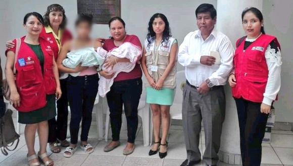 Una prueba de ADN confirmó que hubo un error del personal médico en la entrega de las recién nacidas a sus respectivas madres biológicas. (Foto: Difusión)