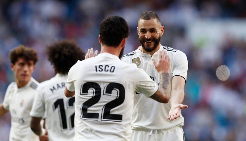 Real Madrid venció 2-0 al Celta de Vigo en el regreso Zinedine Zidane al Bernabéu. (Twitter Real Madrid)