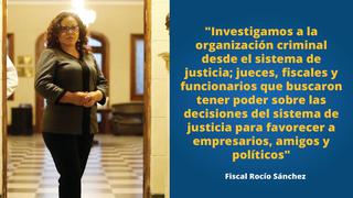 Fiscal Rocío Sánchez: "Decisiones políticas no dificultan las labores del Ministerio Público"