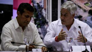 Ollanta Humala a Sebastián Piñera: “El triángulo terrestre es peruano”