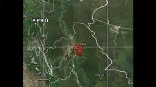 Ucayali: Sismo de magnitud 4,1 se registró en Coronel Portillo