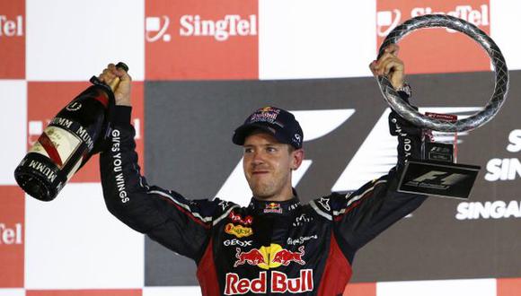 CUIDADO CON ÉL. El de Red Bull está a 29 puntos del líder. (Reuters)