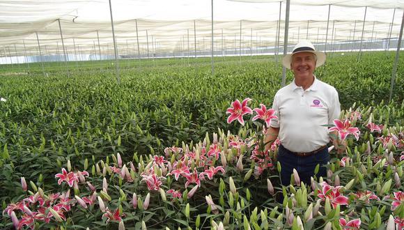 "A principios de la década de 1980, Peter Ullrich, un alemán afincado en Estados Unidos llega al Perú desde Colombia con toda la tecnología para el desarrollo de la floricultura/horticultura". (Foto: Esmeralda Farms)