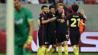 Manchester City apabulló con goleada de 5-0 al Steaua de Bucarest