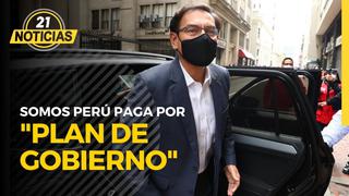 Martín Vizcarra: Somos Perú paga por “Plan de Gobierno”