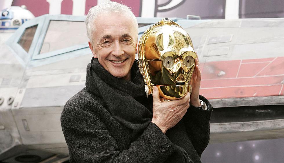El actor Anthony Daniels interpretó al androide C-3PO desde el año 1977. (Foto: AFP)