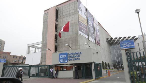 Biblioteca Nacional del Perú realizará su primer seminario virtual. (Foto: GEC/Anthony Niño de Guzmán)