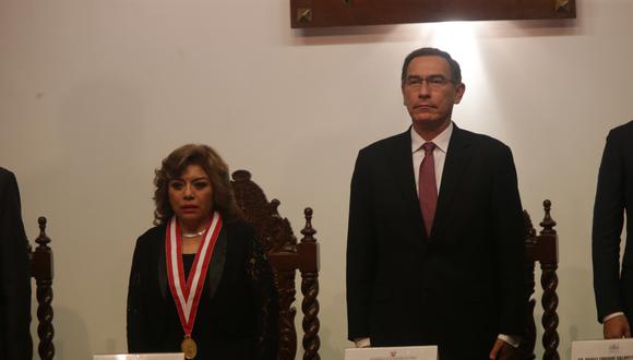 Zoraida Ávalos se reunió con el presidente Martín Vizcarra el pasado lunes 25 de noviembre en Palacio de Gobierno. (Foto: GEC)