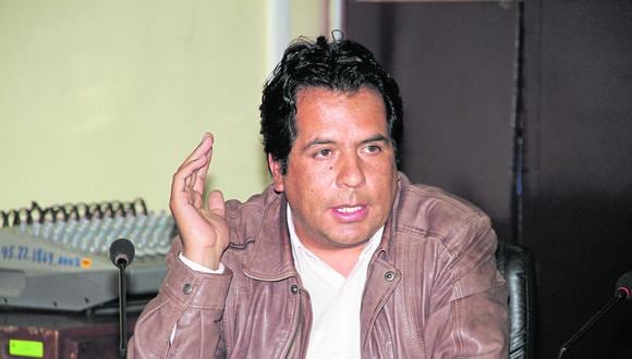 GineÉs Barrios, exconsejero regional de Junín. (GEC)