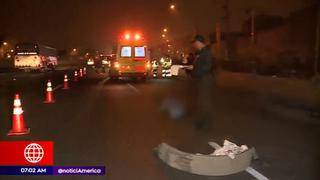 Joven muere tras ser atropellado por una miniván en El Agustino | VIDEO