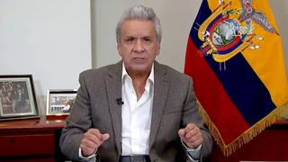 Ecuador: Lenín Moreno dice que aumento de casos de coronavirus bajó de 28,1% a 4,4% en 10 días 