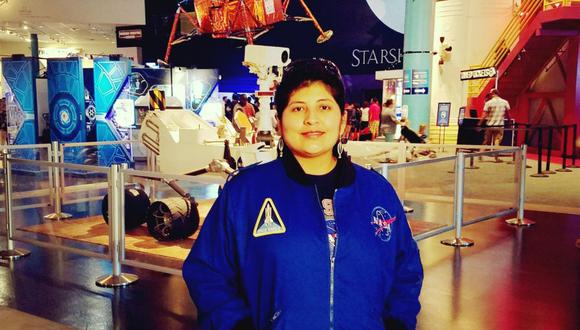 Aracely Quispe Neira es una científica peruana que destaca en la NASA. (Foto: Aracely Quispe Neira / Facebook)