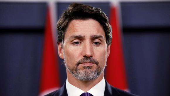Justin Trudeau calificó como “importante paso” el reconocimiento por parte de Irán de que uno de sus misiles derribó el Boeing 737-800 de Ukraine International poco después de que despegara del aeropuerto de Teherán. (REUTERS/Blair Gable).