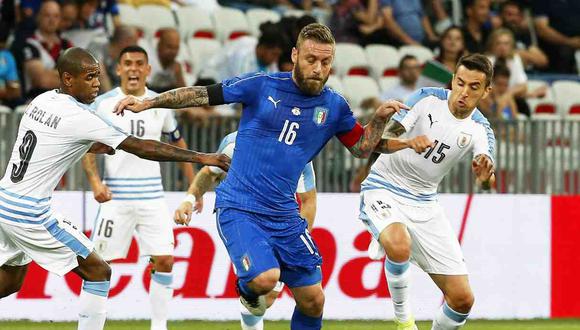Daniele De Rossi volvería a defender la selección italiana. (Foto: EFE)