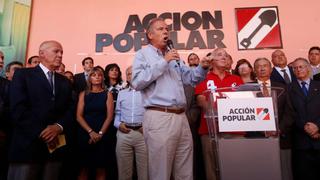 Alfredo Barnechea presentó al equipo de plan de gobierno de Acción Popular