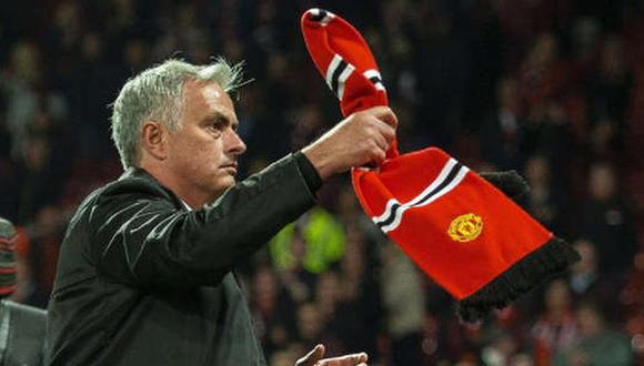 José Mourinho reniega por el sétimo lugar de Manchester United. (Foto: EFE)