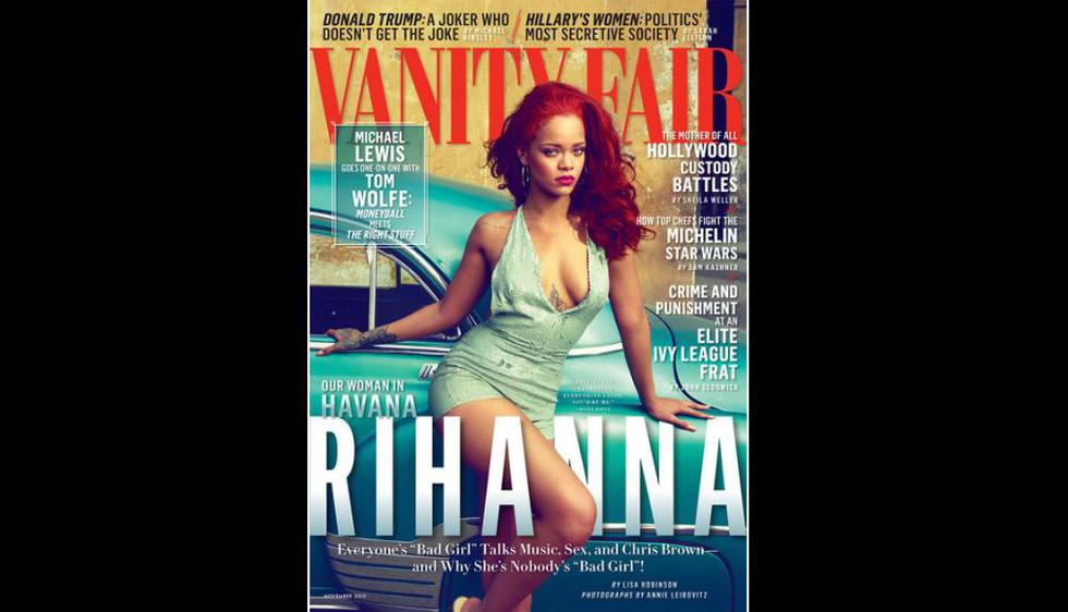 Producción fotográfica a Rihanna fue hecha íntegramente en La Habana, Cuba. (Vanity Fair)