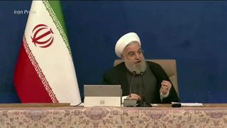 El presidente de Irán, “muy contento” con la salida de Donald Trump