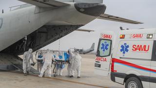 Enfermero grave por COVID-19 en Apurímac fue trasladado vía aérea hasta Lima 