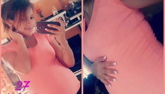 Karla Solf muestra orgullosa su embarazo producto de su relación con Ronny García. (Instagram/KarlaSolf)