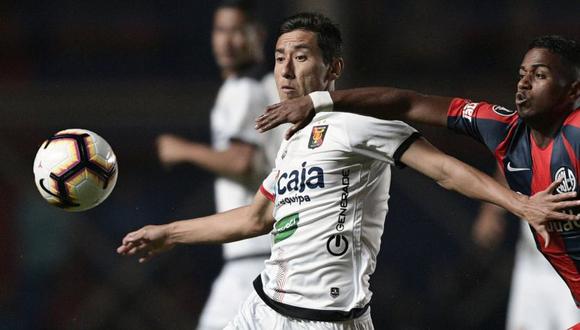 Melgar no pudo en su visita a San Lorenzo y perdió 2-0. (Foto: AFP)