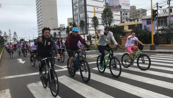 El municipio de Magdalena indicó que también se ha contemplado la instalación progresiva de estacionamientos para bicicletas en diversas zonas del distrito. (Difusión)