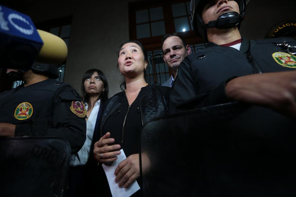 Keiko Fujimori fue internada en el Penal Anexo de Mujeres de Chorrillos. (GEC)