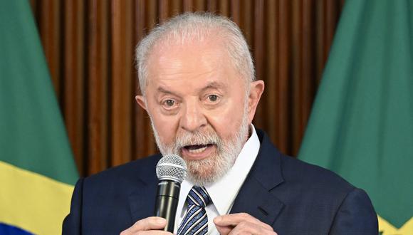 Presidente de Brasil, Lula da Silva, es declarado persona non grata por Israel. (Foto de EVARISTO SA / AFP).