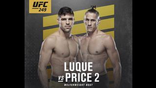 UFC: Este es Vicente Luque, cuyos puños destrozaron a Niko Price