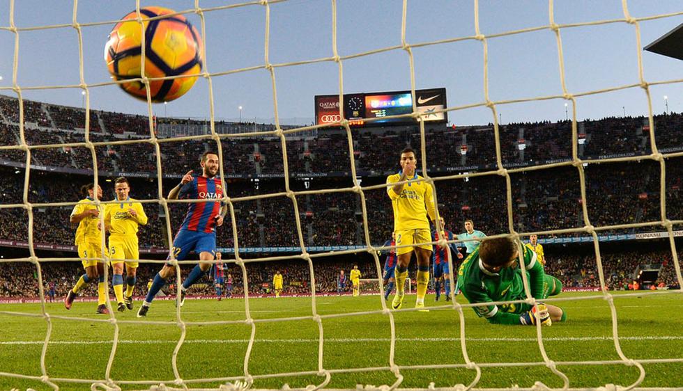 Así goleó el Barcelona a Las Palmas. (Reuters)