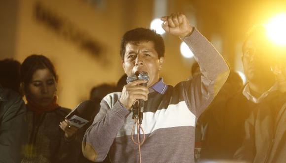 Pedro Castillo lideró la huelga de maestros. (Perú21)