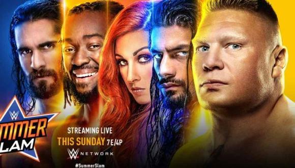 WWE SummeSlam 2019: sigue el evento más importante del verano en WWE. (Foto: WWE)