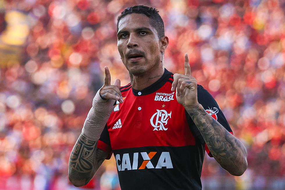 Paolo Guerrero consiguió 20 goles con Flamengo la temporada pasada. (Getty Images)